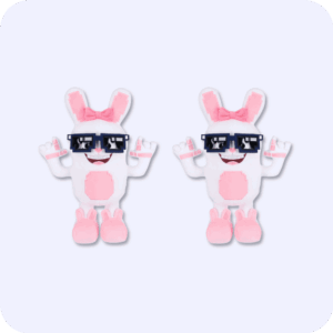 Boppin Bunny Plush 2PCS