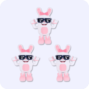 Boppin Bunny Plush 3PCS